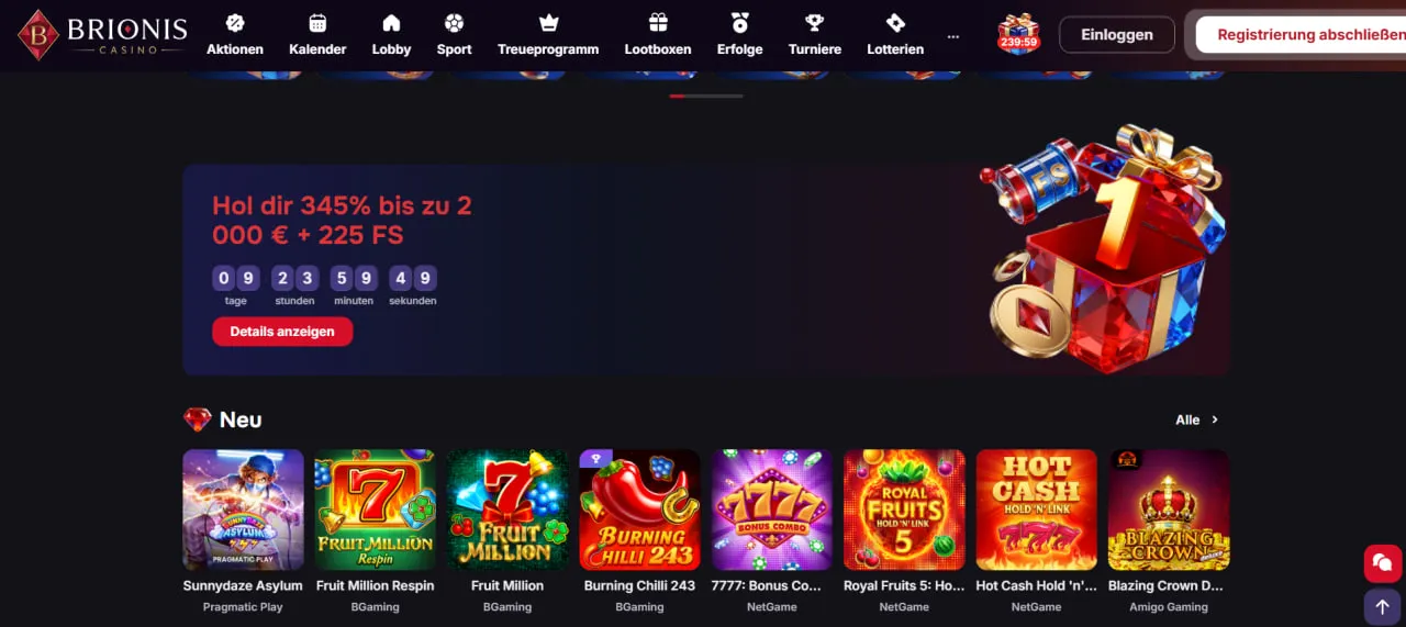 Brionis Vorschau Screenshot